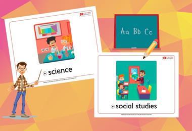 Interactive Flashcards: Ready for School!