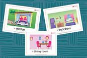 Interactive Flashcards: Home Sweet Home