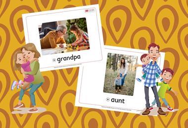 Interactive Flashcards: Family Time!